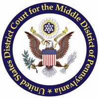 United States District Court For The Middle District Of Pennsylvania